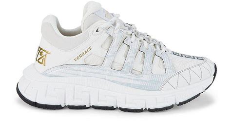 versace vitello sneaker|Versace sneakers white label.